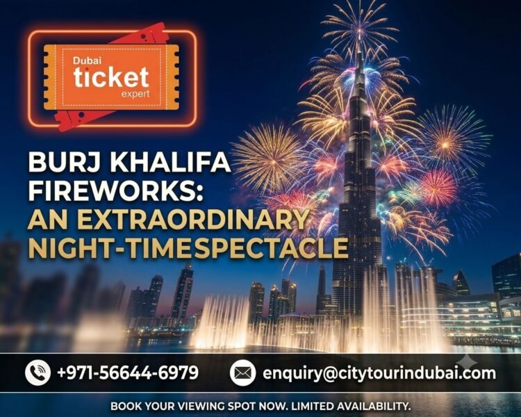 Celebrate Burj Khalifa Fireworks Through CityTourinDubai