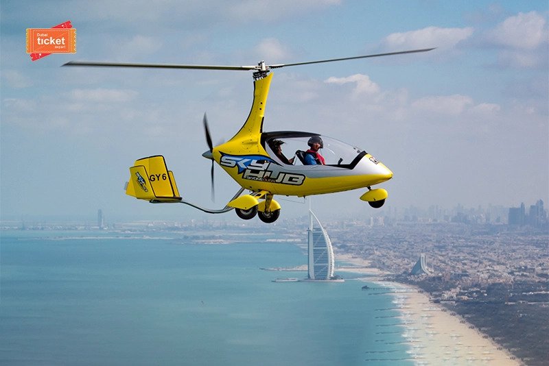Experience Scenic Gyrocopter Flight with DubaiTicketExpert