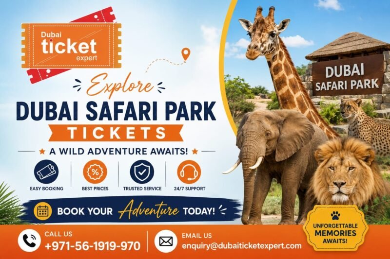 Create Lasting Memories with Dubai Safari Park Tickets from Dubai