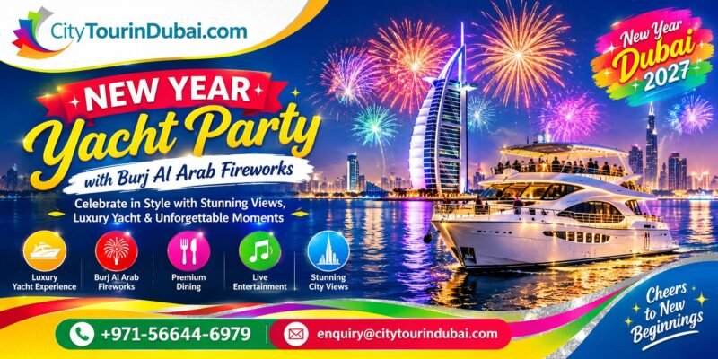 Enjoy Burj Al Arab Fireworks From A Luxury Yacht